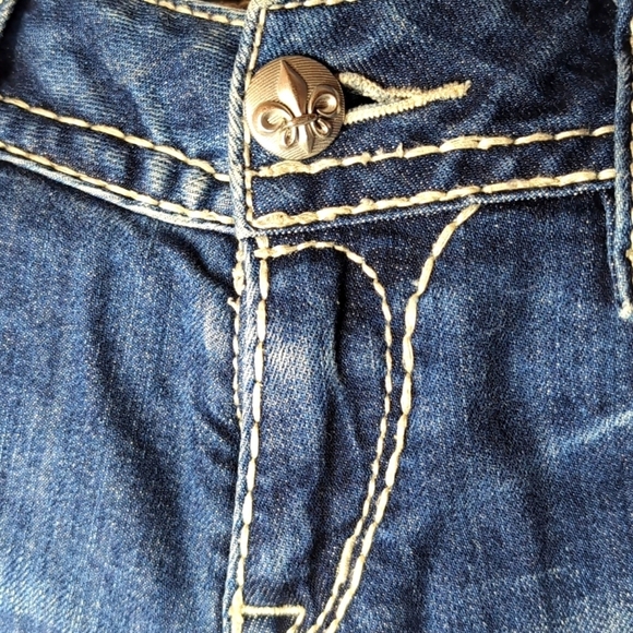 Rock Revival Woman's Low Rise Allegra Ankle Skinny Jeans Size 30. - Picture 9 of 16